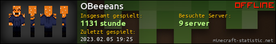 Benutzerleisten 560x90 für OBeeeans