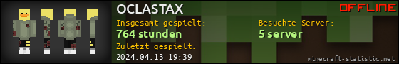 Benutzerleisten 560x90 für OCLASTAX