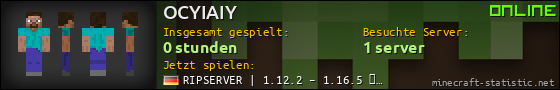 Benutzerleisten 560x90 für OCYIAIY