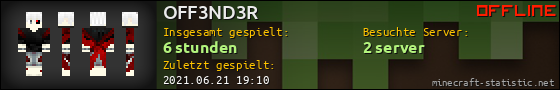 Benutzerleisten 560x90 für OFF3ND3R