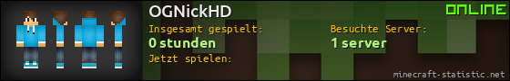 Benutzerleisten 560x90 für OGNickHD