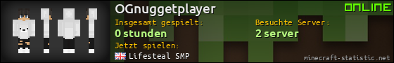 Benutzerleisten 560x90 für OGnuggetplayer