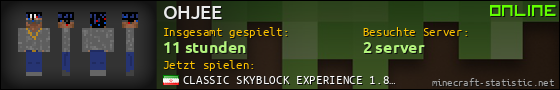 Benutzerleisten 560x90 für OHJEE
