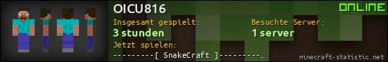 Benutzerleisten 560x90 für OICU816