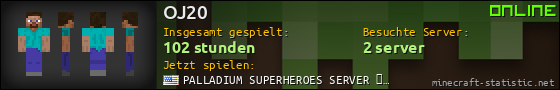 Benutzerleisten 560x90 für OJ20