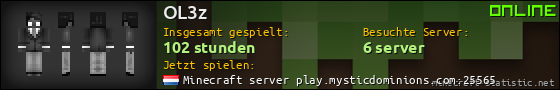 Benutzerleisten 560x90 für OL3z