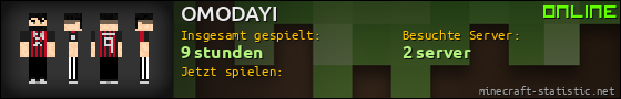Benutzerleisten 560x90 für OMODAYI