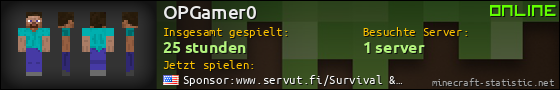 Benutzerleisten 560x90 für OPGamer0
