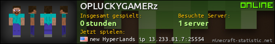 Benutzerleisten 560x90 für OPLUCKYGAMERz