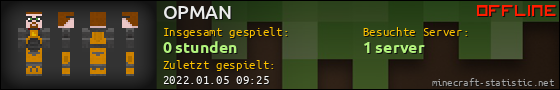 Benutzerleisten 560x90 für OPMAN