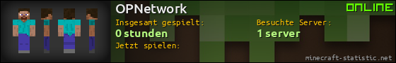 Benutzerleisten 560x90 für OPNetwork