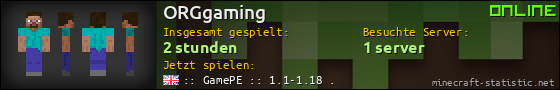 Benutzerleisten 560x90 für ORGgaming