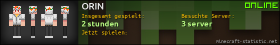 Benutzerleisten 560x90 für ORIN