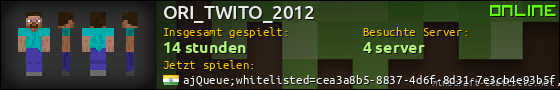 Benutzerleisten 560x90 für ORI_TWITO_2012