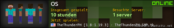 Benutzerleisten 560x90 für OS