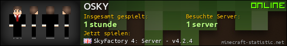 Benutzerleisten 560x90 für OSKY