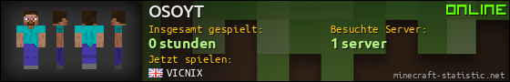 Benutzerleisten 560x90 für OSOYT