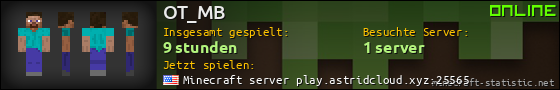 Benutzerleisten 560x90 für OT_MB