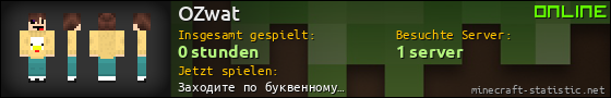 Benutzerleisten 560x90 für OZwat