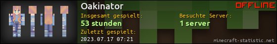 Benutzerleisten 560x90 für Oakinator