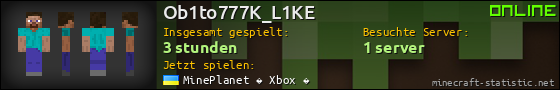 Benutzerleisten 560x90 für Ob1to777K_L1KE