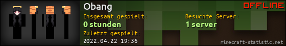 Benutzerleisten 560x90 für Obang