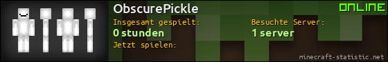 Benutzerleisten 560x90 für ObscurePickle