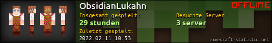 Benutzerleisten 560x90 für ObsidianLukahn