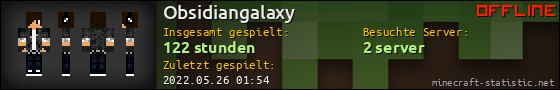 Benutzerleisten 560x90 für Obsidiangalaxy