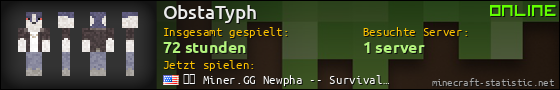 Benutzerleisten 560x90 für ObstaTyph