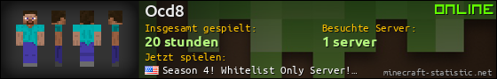 Benutzerleisten 560x90 für Ocd8