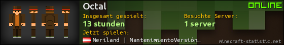 Benutzerleisten 560x90 für Octal