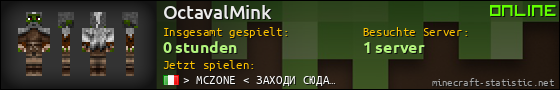 Benutzerleisten 560x90 für OctavalMink