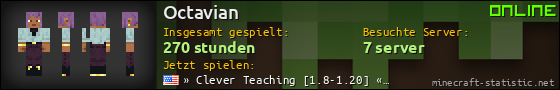 Benutzerleisten 560x90 für Octavian