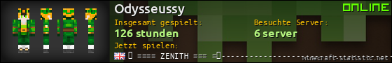 Benutzerleisten 560x90 für Odysseussy