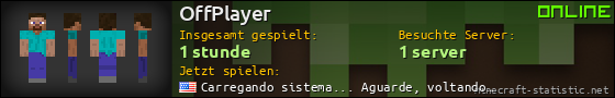 Benutzerleisten 560x90 für OffPlayer