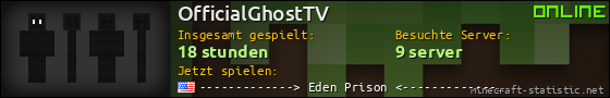 Benutzerleisten 560x90 für OfficialGhostTV