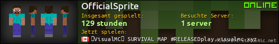 Benutzerleisten 560x90 für OfficialSprite