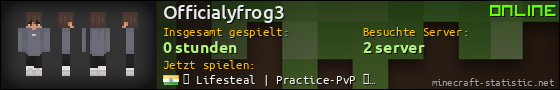 Benutzerleisten 560x90 für Officialyfrog3