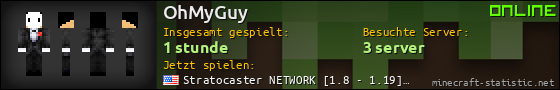 Benutzerleisten 560x90 für OhMyGuy