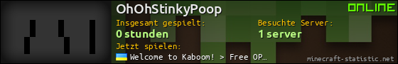 Benutzerleisten 560x90 für OhOhStinkyPoop