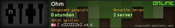Benutzerleisten 560x90 für Ohm