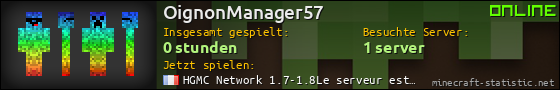 Benutzerleisten 560x90 für OignonManager57