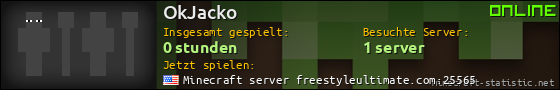 Benutzerleisten 560x90 für OkJacko