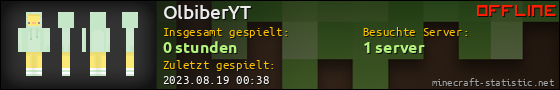 Benutzerleisten 560x90 für OlbiberYT