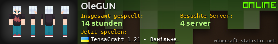 Benutzerleisten 560x90 für OleGUN