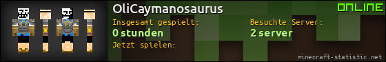 Benutzerleisten 560x90 für OliCaymanosaurus