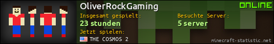 Benutzerleisten 560x90 für OliverRockGaming