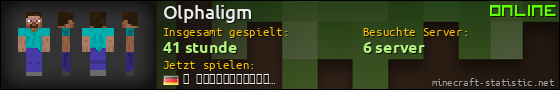 Benutzerleisten 560x90 für Olphaligm