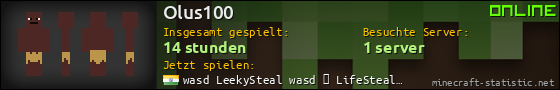 Benutzerleisten 560x90 für Olus100